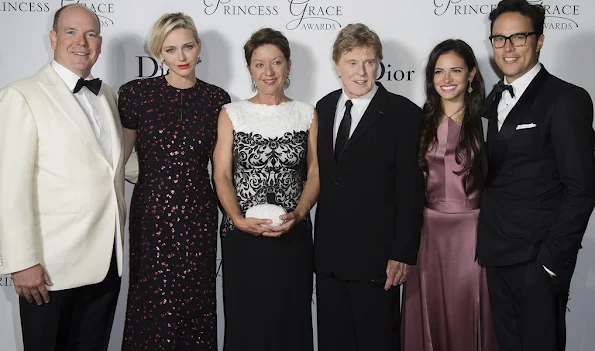 Prince Albert II of Monaco and Princess Charlene of Monaco attended the 2015 Princess Grace Awards Gala With Presenting Sponsor Christian Dior