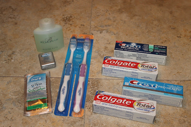 contents of guest basket