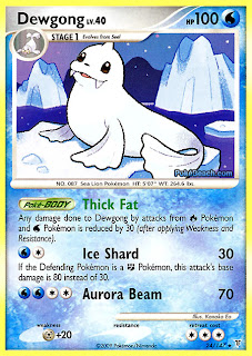 Dewgong Pokemon Card Supreme Victors