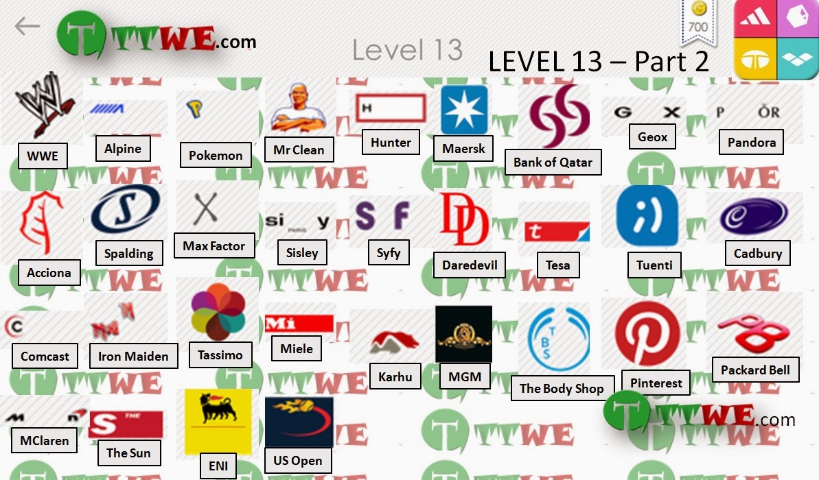 quiz answers level 3, logo quiz answers images, logo game answers