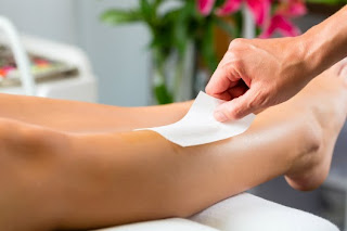 tips of skin care, process of waxing hair removal