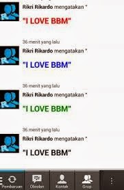 Membuat Status BBM Warna Warni Membuat Status BBM Warna Warni
