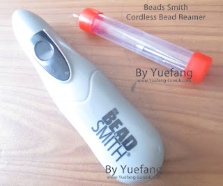 BeadSmith Cordless Bead Reamer using two AA batteries BeadSmith_Cordless_Bead_Reamer