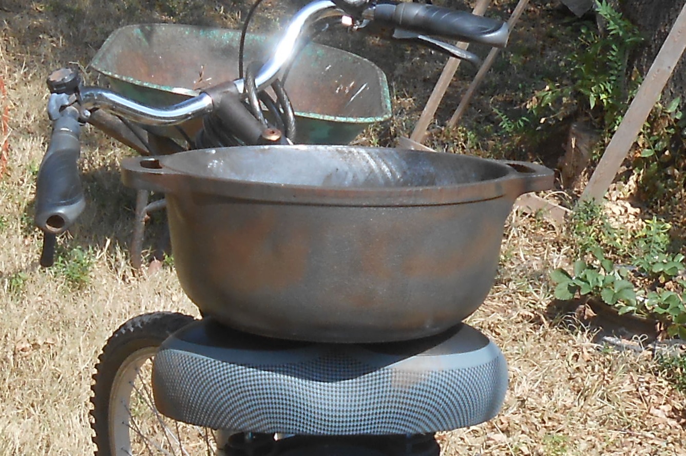 Blue Collar Prepping CastIron Pots and Pans Cleaning and Seasoning