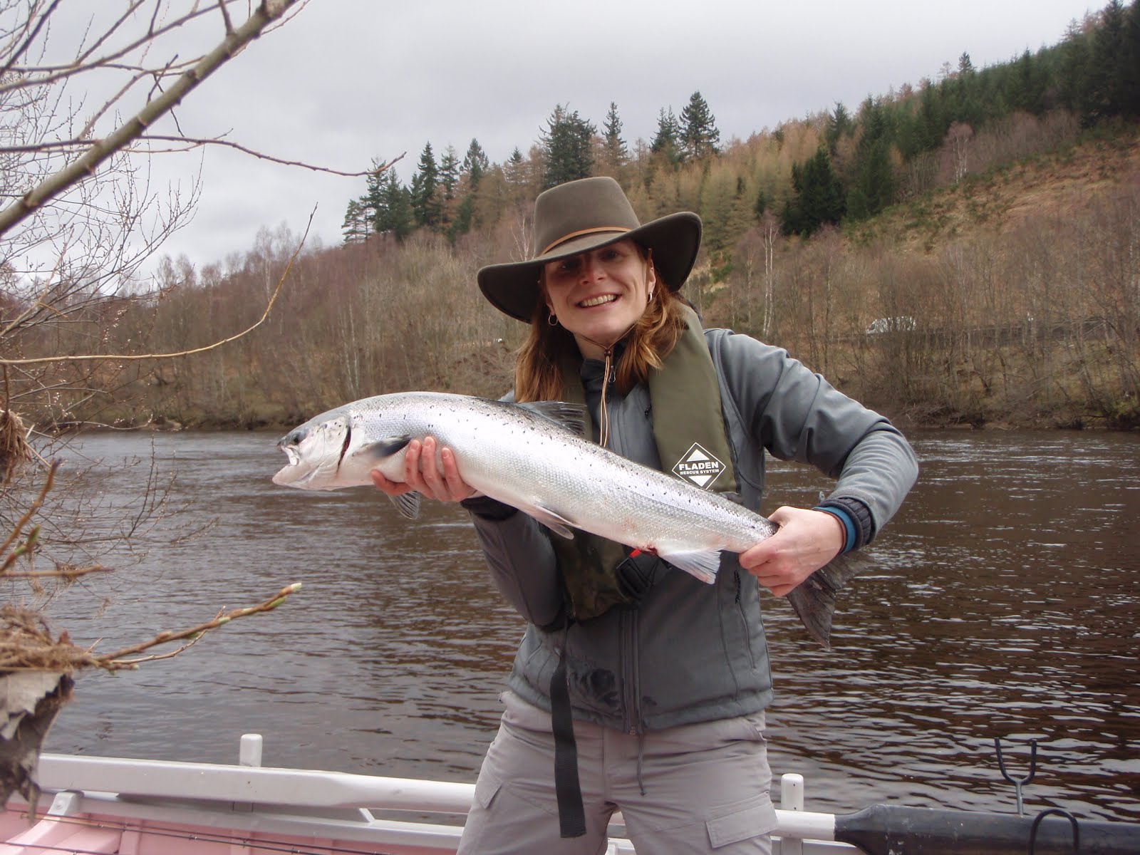 Scottish Fishing Guide 11lb Kelt Dalmarnock Beat.