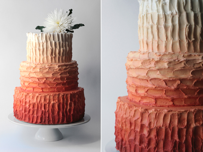 Spatula wedding cakes