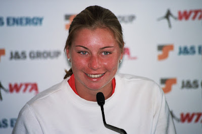 Russian Professional Tennis Player Vera Zvonareva