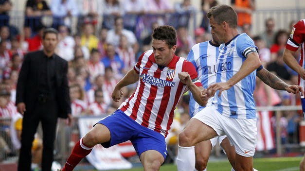 El Atlético no pudo con el Málaga y se la jugará en el Camp Nou El Atlético no pudo con el Málaga y se la jugará en el Camp Nou