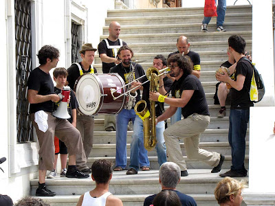 Bobo Rondelli and Spazio Zero, Town Hall staircase, Livorno