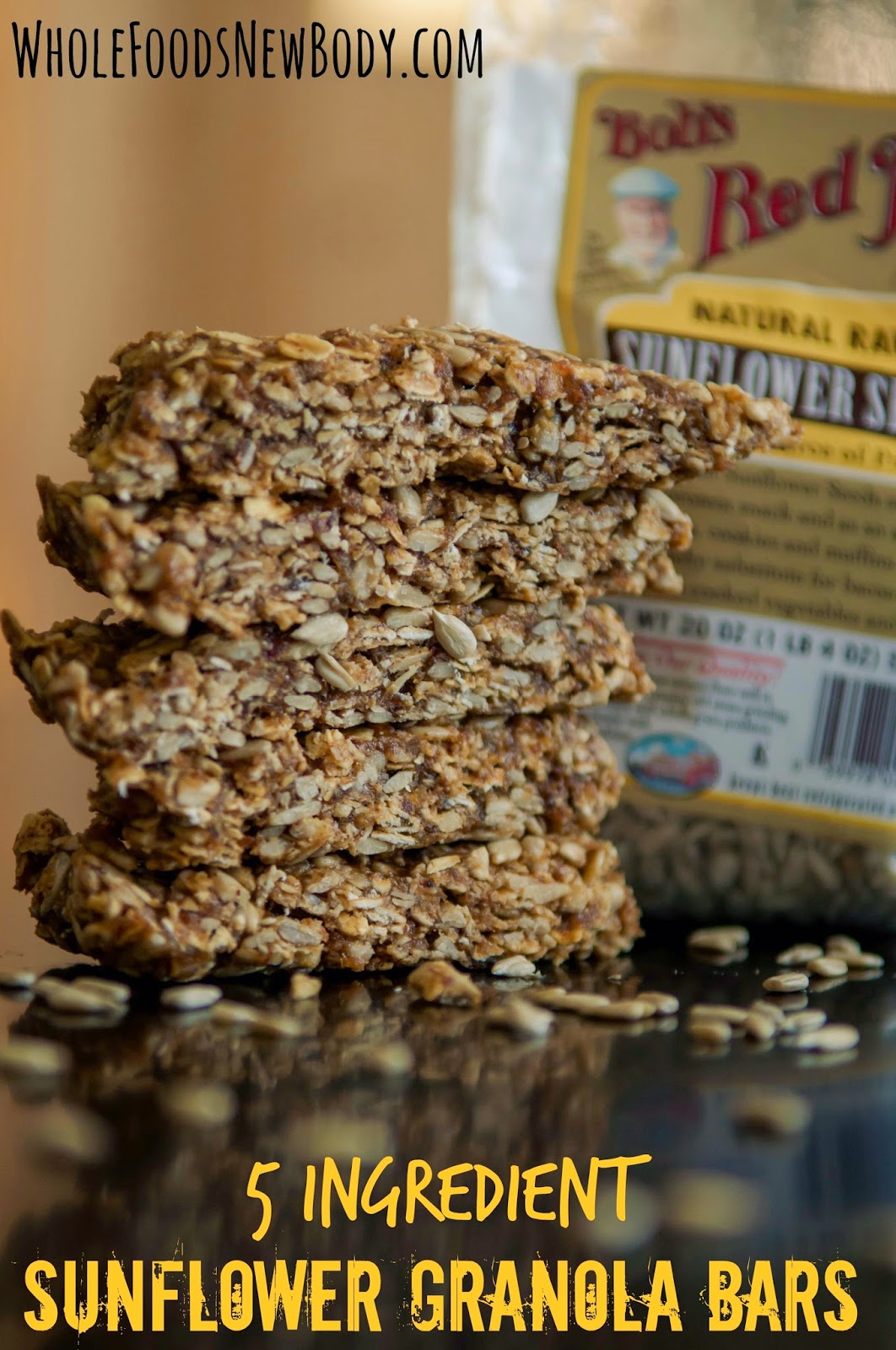 Whole Foods...New Body! 5 Ingredient Sunflower Granola Bar