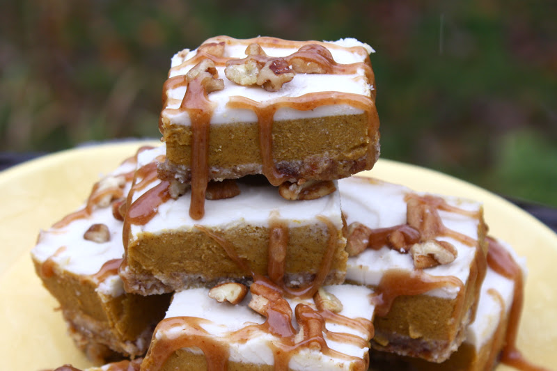 Pumpkin Pie Cream Squares