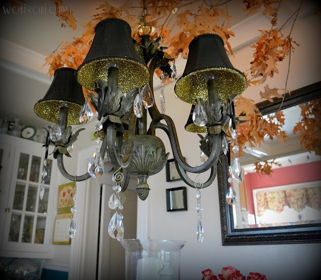 WobiSobi Glitter Lamp Shades, DIY