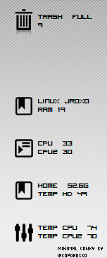 26 temas para Conky, monitoriza con estilo minimal conky 26 temas para Conky, monitoriza con estilo