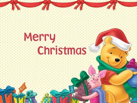 czeshop images winnie the pooh merry christmas pictures