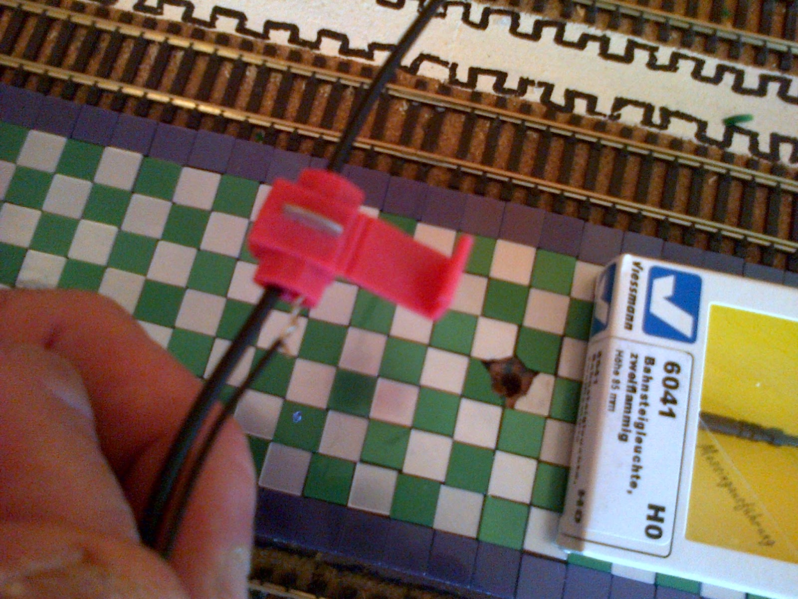 French Model Railway Snap Lock Connectors HO Scale Model Railway