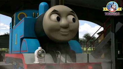 Number 1 Thomas train engine really wanted to make his friend red fire engine Flynn the train happy