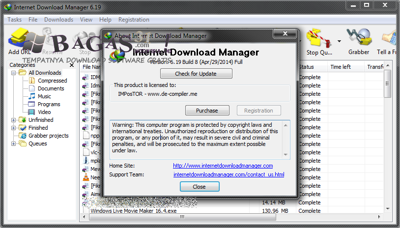 Internet Download Manager Full Version Bagas