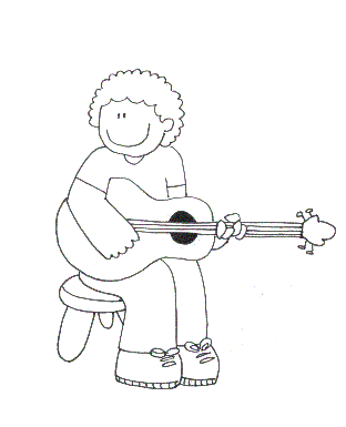 DIBUJO COLOREAR MOZART dibujo colorear mozart: