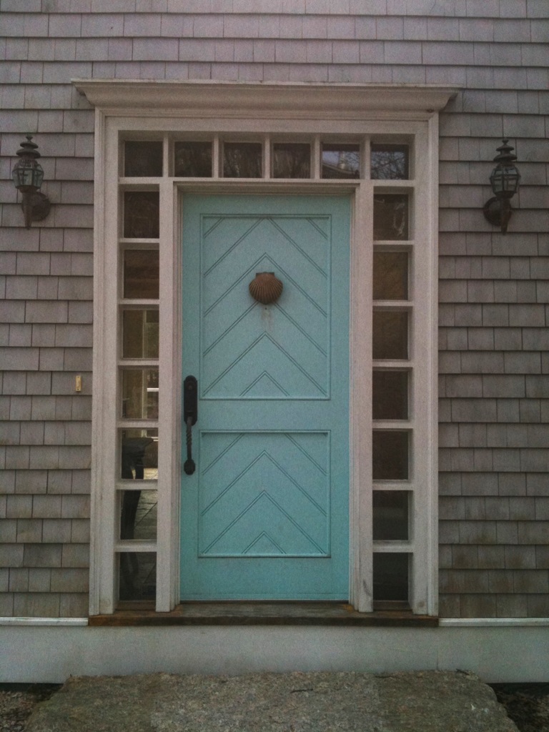 CREED Front Door Friday Turquoise &amp; Chevron