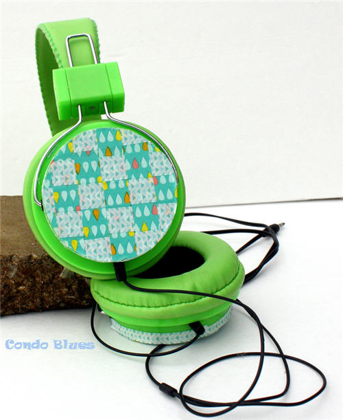 Condo Blues Washi Tape Headphones