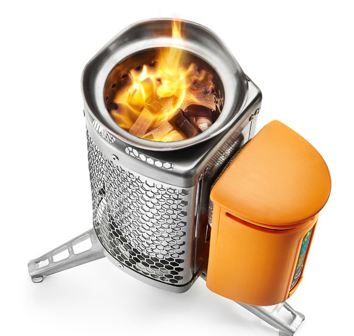 Mono suki 焚火でスマフォを充電 バイオライトキャンプ ストーブ