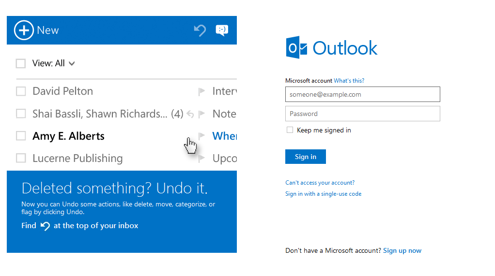 outlook 365 sign in