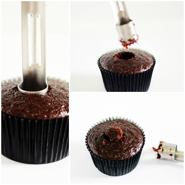 Fofurices Cupcake &quot;indecente&quot; de chocolate com coco (tipo