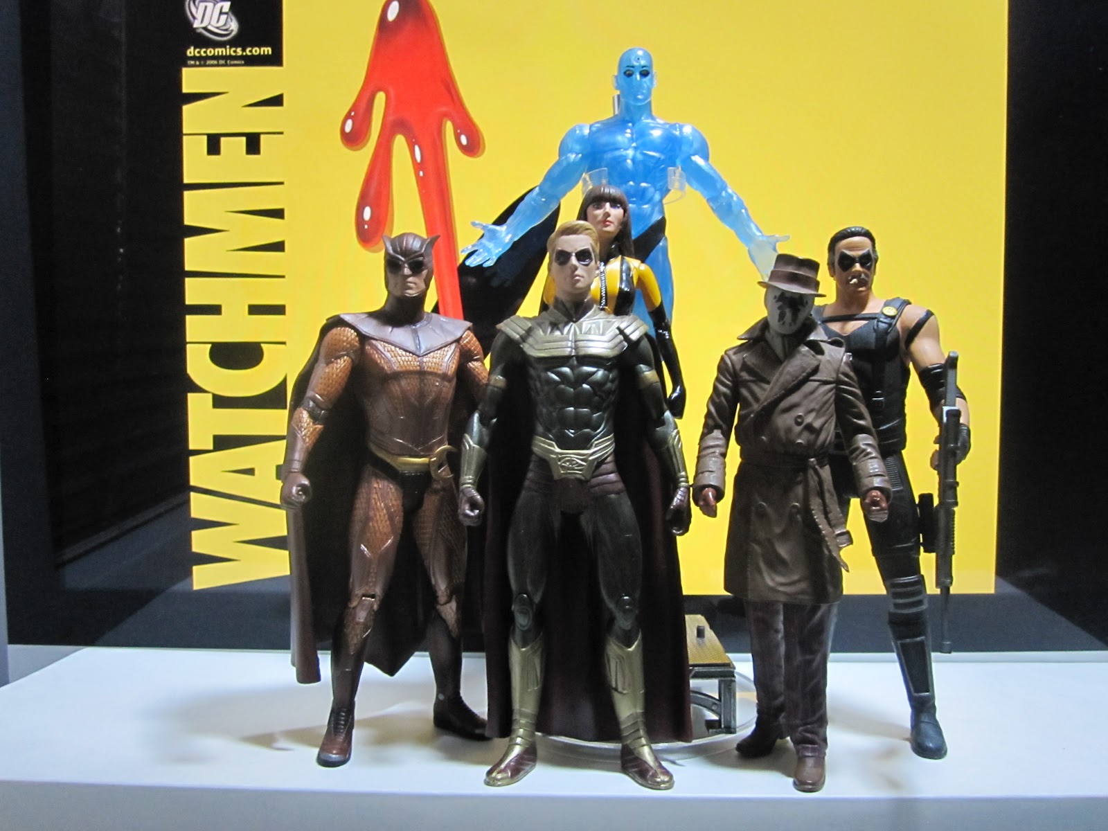watchmen action figures