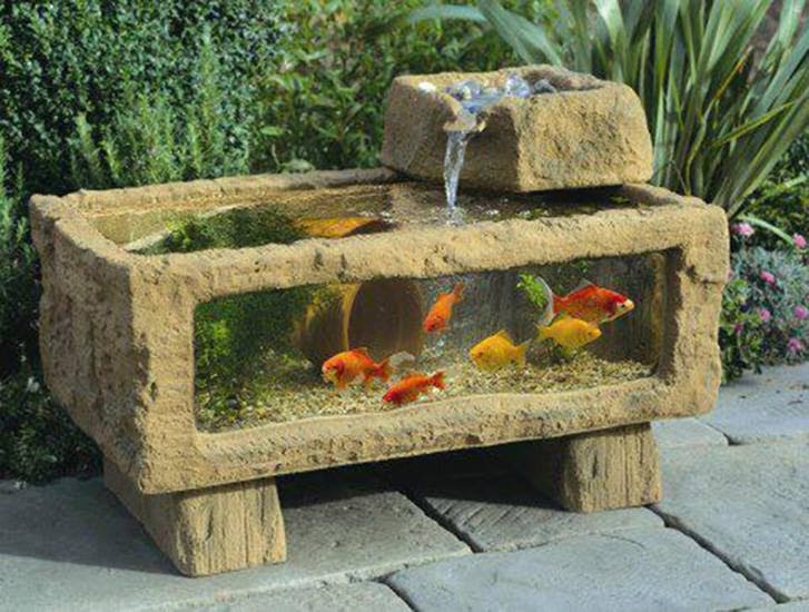 Amazing Creativity Try a Outdoor Aquarium