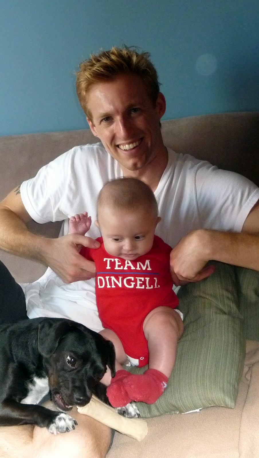 ... : Jack celebrates Team Dingell with his dad on Michael's last day