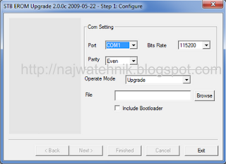 Upgrade MHDE Upgrade step 1