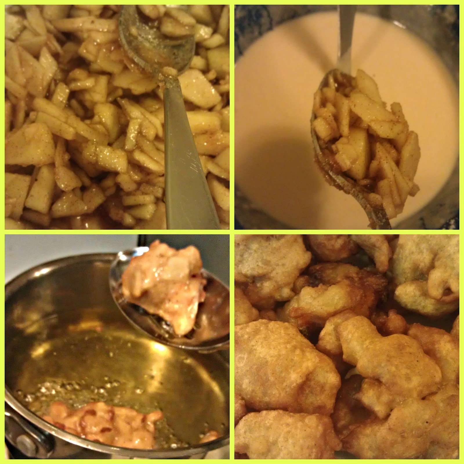 Barefoot and Loving It Apple Fritters and Beer Batter