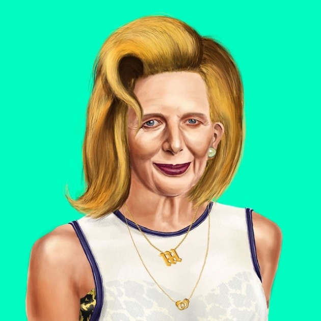 MARGARET THATCHER - HIPSTER VIEJUNA