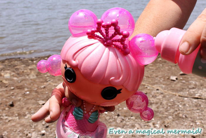 LaLaLoopsy Bubbly Mermaid Pearly Seafoam Doll
