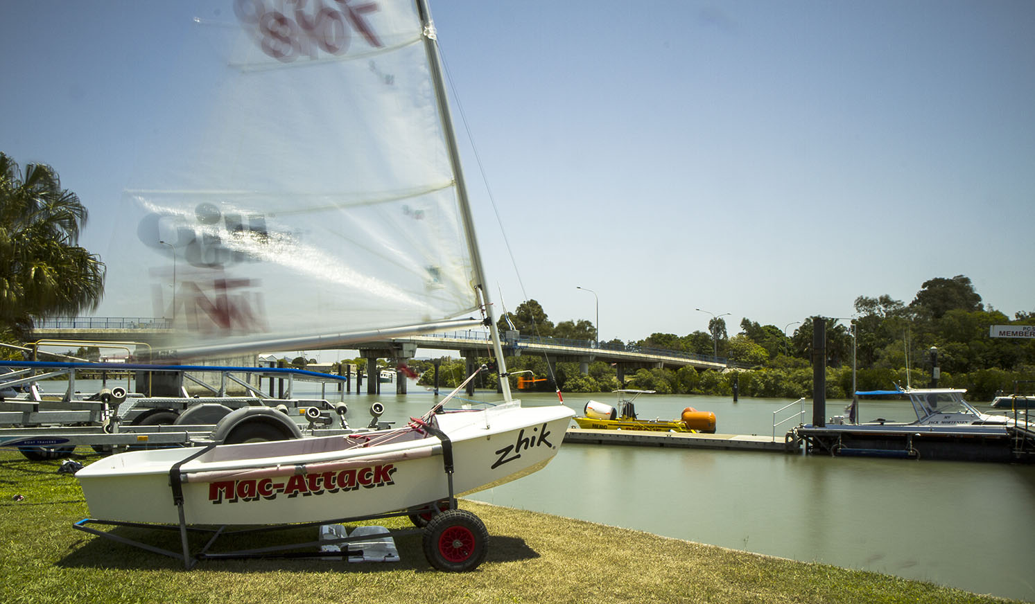 Sailing at the Port Curtis Sailing Club, Gladstone, Queensland Annual