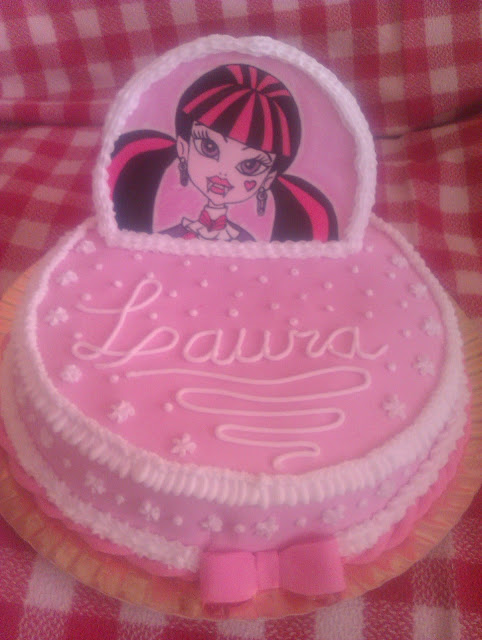 Tarta Monster High 2 - Draculaura
