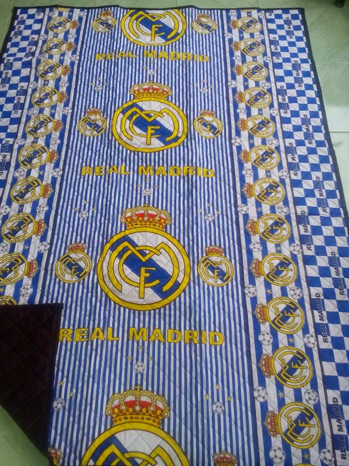 tikar quilting motif real madrid2 tikar dakron motif real madrid 2