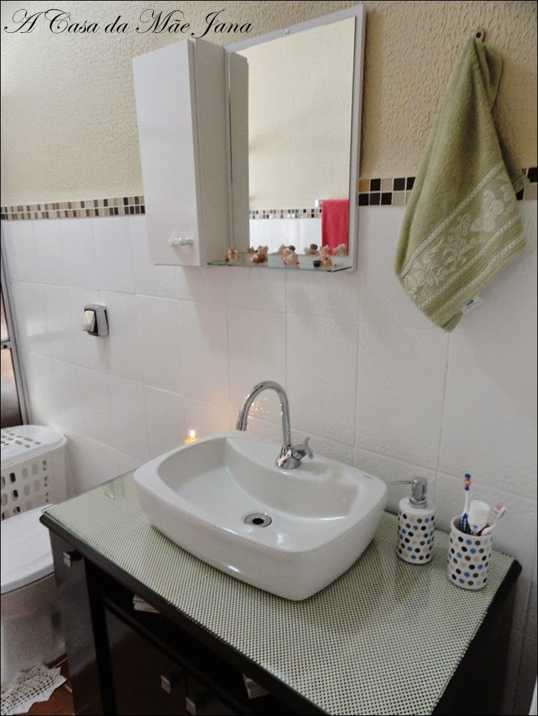 A Casa da Mãe Jana Reformando o banheiro -> Banheiro Simples Mas Arrumado A Casa da Mãe Jana Reformando o banheiro -> Banheiro Simples Mas Arrumado
