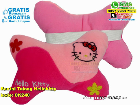 Bantal Tulang Hellokitty