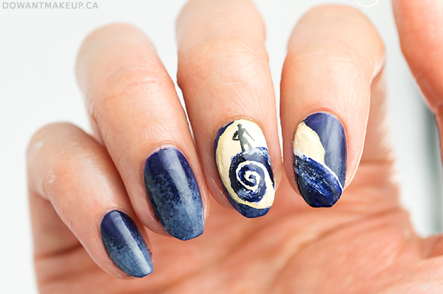 Nightmare Before Christmas Spiral Hill Do Want Makeup Nightmare Before Christmas Spiral Hill Nail Art