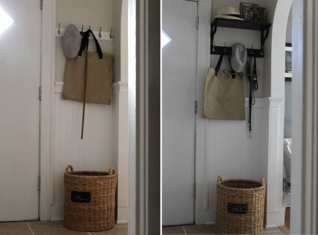 Hammers and High Heels: Before & After Photos of My Entryway Decor ...