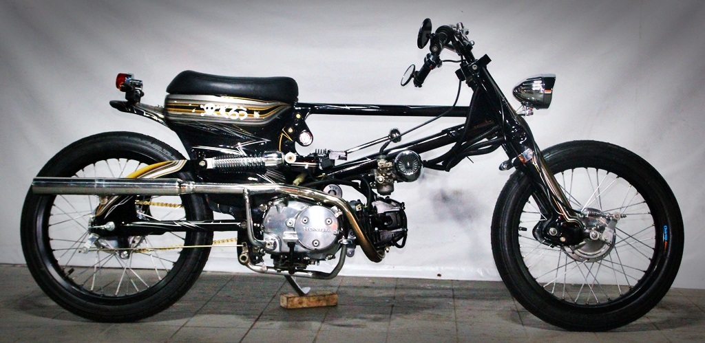 Gaya Sang Art Director Honda Supra X 125 08 Studio Motor
