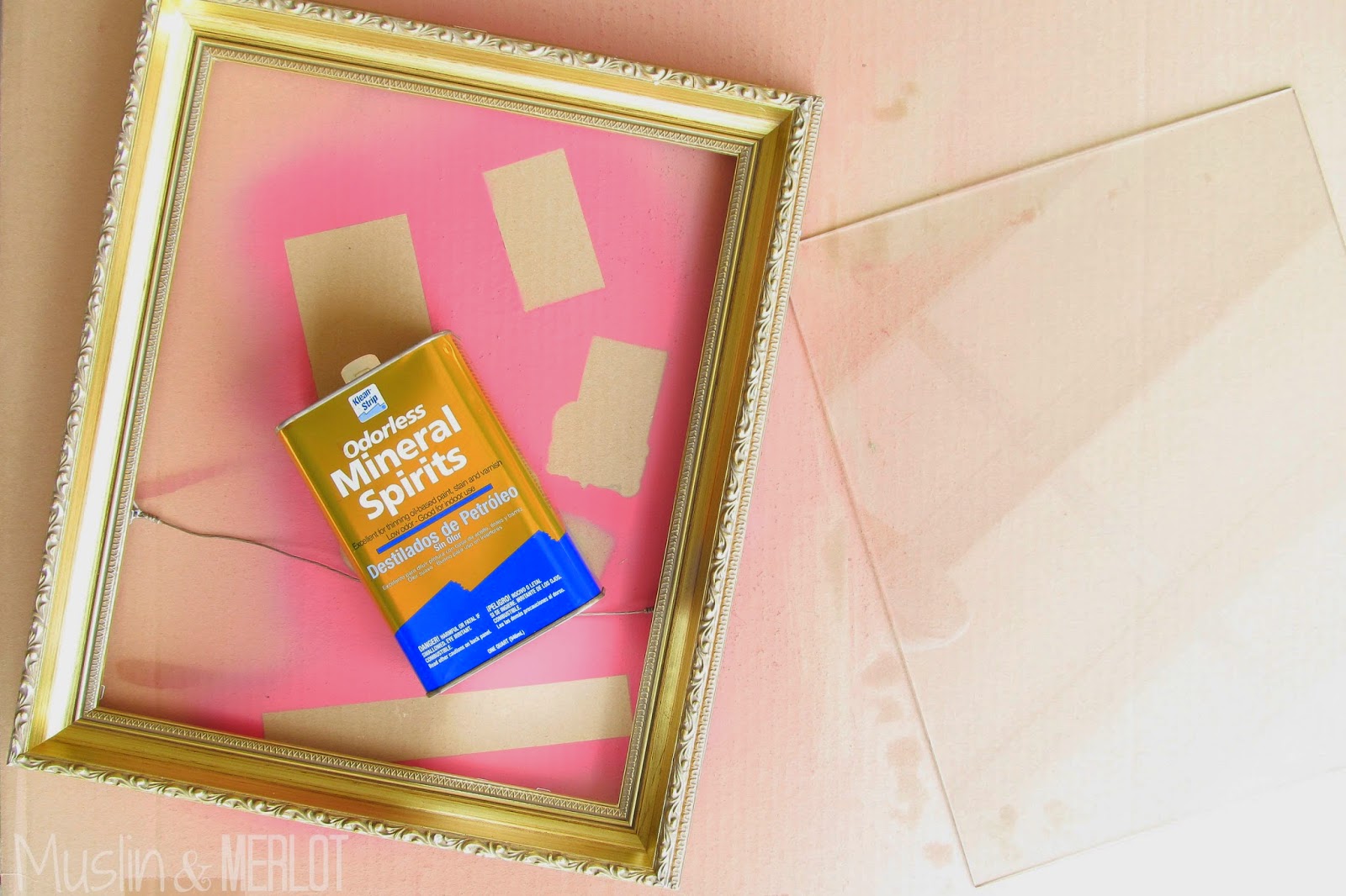 DIY Dry Erase Board Muslin and Merlot