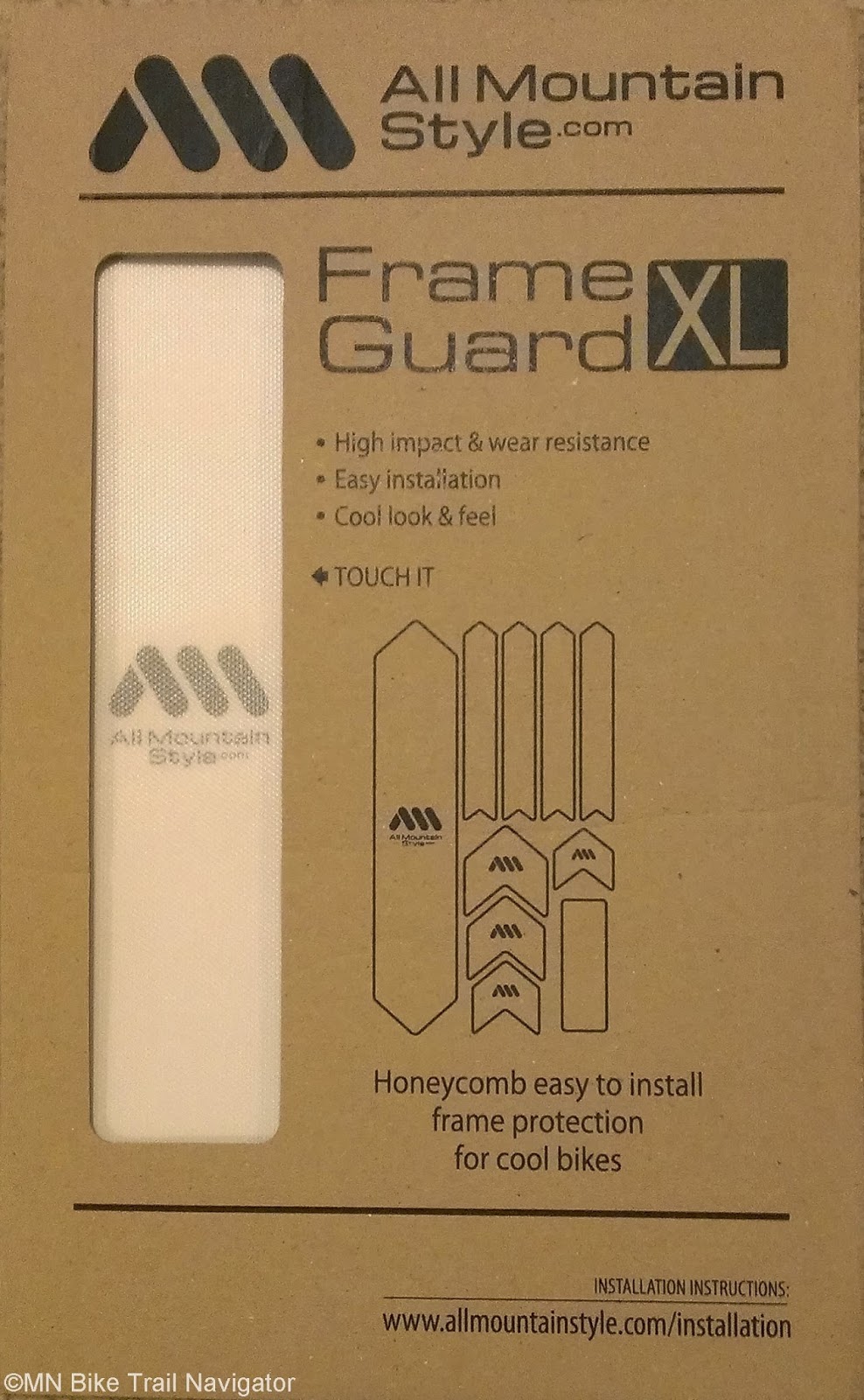  All Mountain Style Honeycomb High Impact Frame Guard