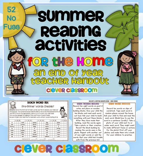  Summer Reading Activities for the Home