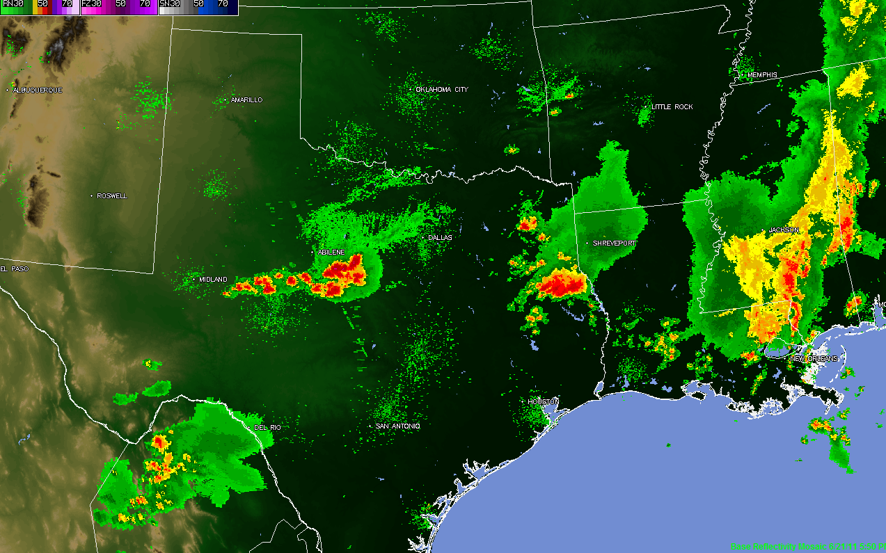 The Original Weather Blog: Much Needed Rain for Parts of Texas