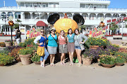 Back to our day at Downtown Disney. The five of us strolled around going in . (dsc)