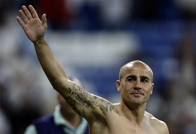 fabio cannavaro tattoo fabio cannavaro tattoo
