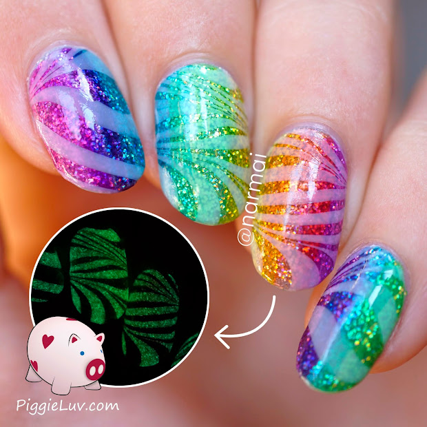 piggieluv opi color paints glitter
