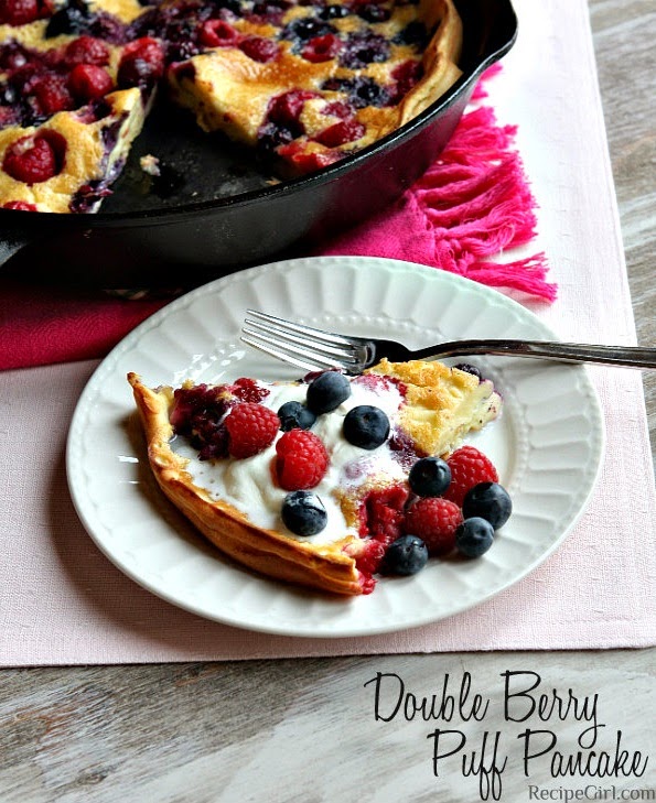 DOUBLE BERRY PUFF PANCAKE Best Recipe Photos